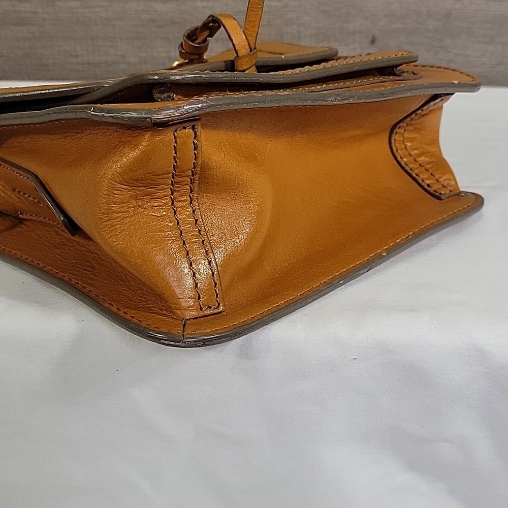 The Bridge Firenze 1969 Brown Leather Crossbody Bag - Picture 8 of 15